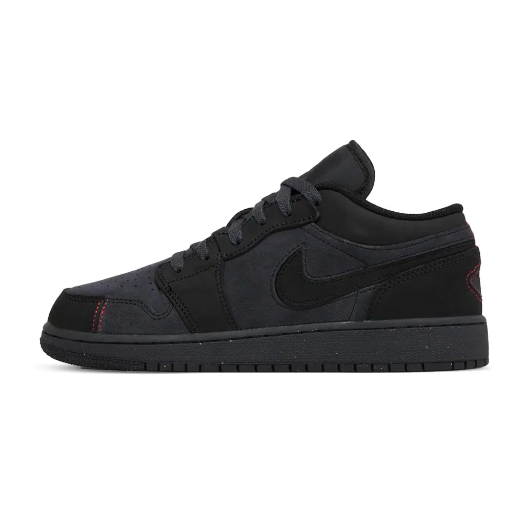 JORDAN AIR JORDAN 1 LOW SE CRAFT DARK SMOKE RED GS