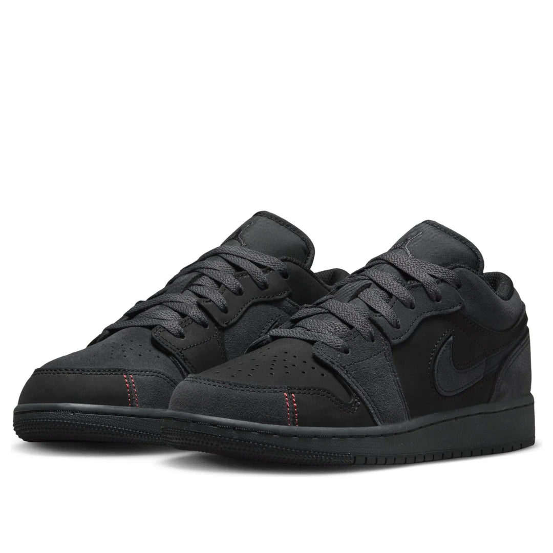JORDAN AIR JORDAN 1 LOW SE CRAFT DARK SMOKE RED GS