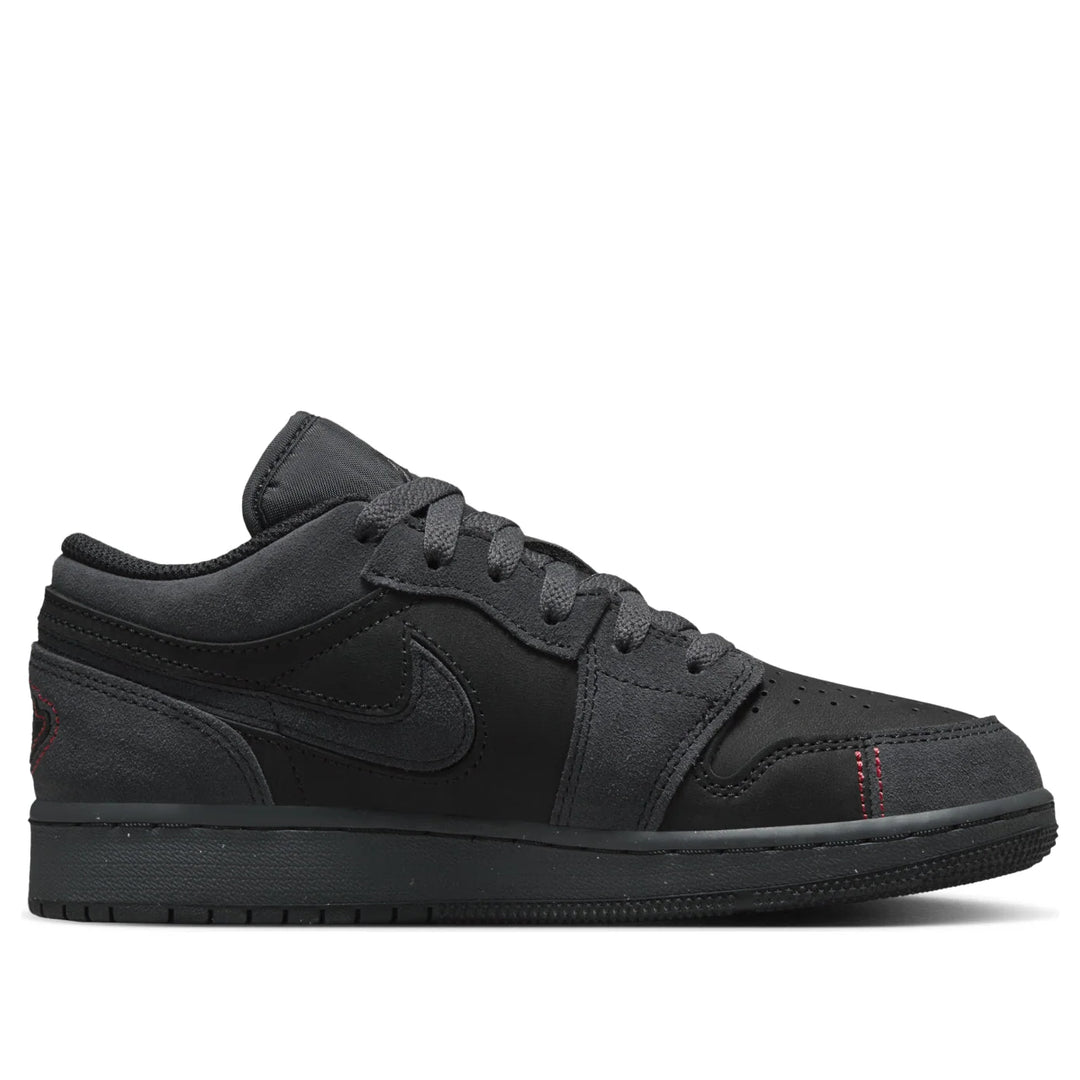 JORDAN AIR JORDAN 1 LOW SE CRAFT DARK SMOKE RED GS