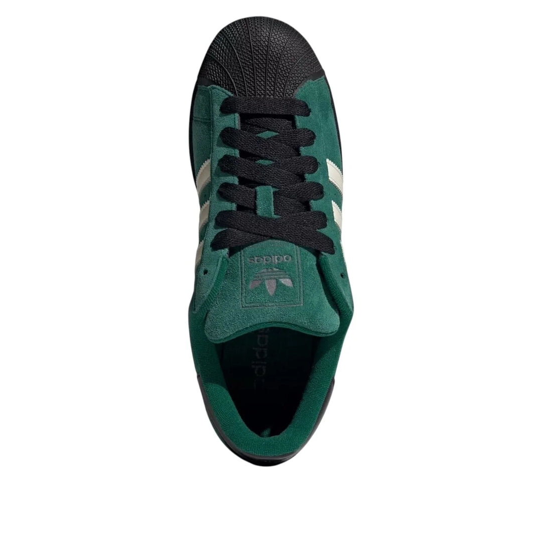 ADIDAS SUPERSTAR II COLLEGIATE GREEN CREAM WHITE