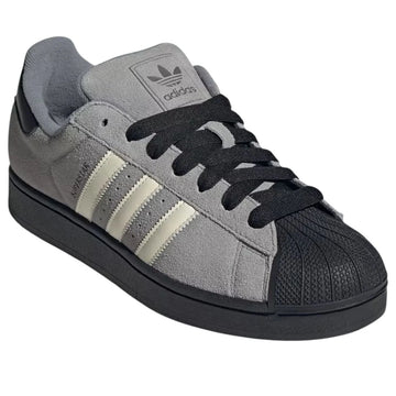 ADIDAS SUPERSTAR II GREY THREE CREAM WHITE