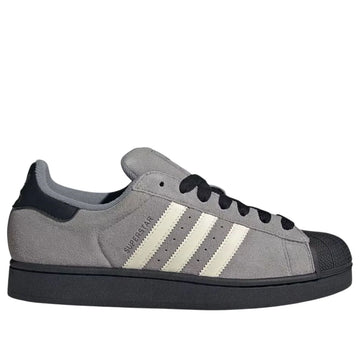 ADIDAS SUPERSTAR II GREY THREE CREAM WHITE