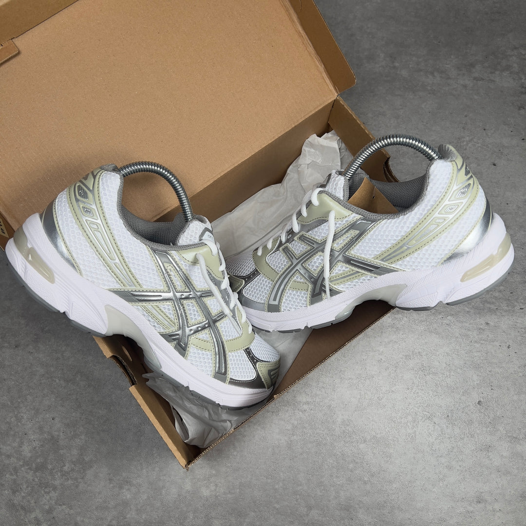 ASICS GEL-1130 WHITE DRIED LEAF GREEN WOMENS
