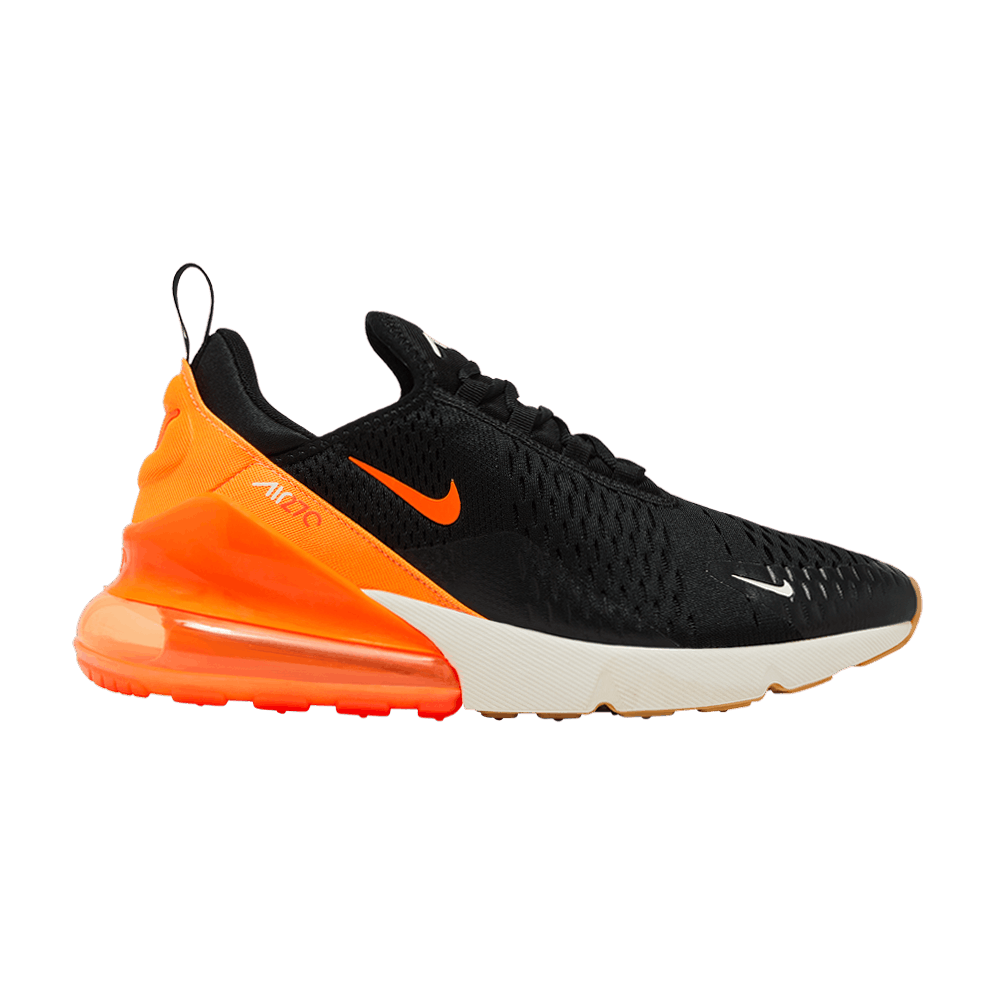 NIKE AIR MAX 270 BLACK PHANTOM TOTAL ORANGE