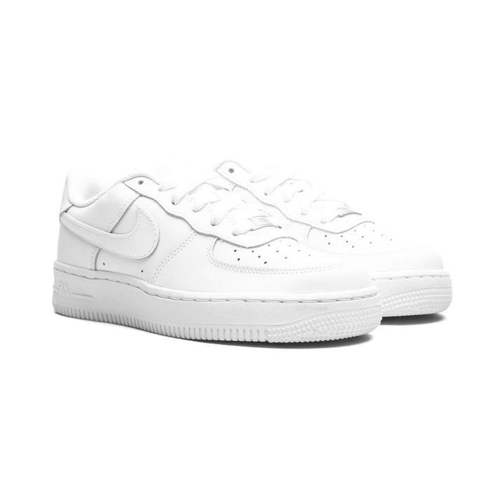 NIKE AIR FORCE 1 LOW LE TRIPLE WHITE (GS)