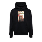 AIR JORDAN JUMPMAN CHIMNEY FLEECE PULLOVER HOODIE 'BLACK/GYM RED'