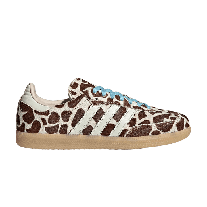 ADIDAS SAMBA OG GIRAFFE PRINT CRYSTAL LINEN (WOMEN&
