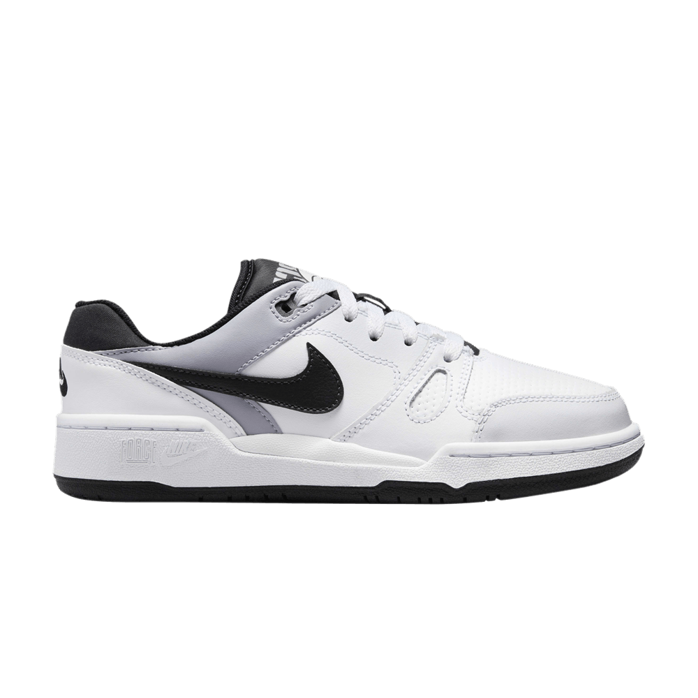 NIKE FULL FORCE LOW WHITE PEWTER BLACK (GS)