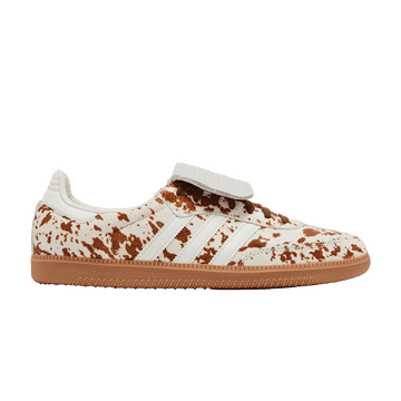 ADIDAS SAMBA LT COW PRINT BROWN WHITE (WOMEN'S) — Stock