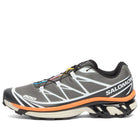SALOMON XT-6 BLACK FOOTWEAR SILVER WARM APRICOT