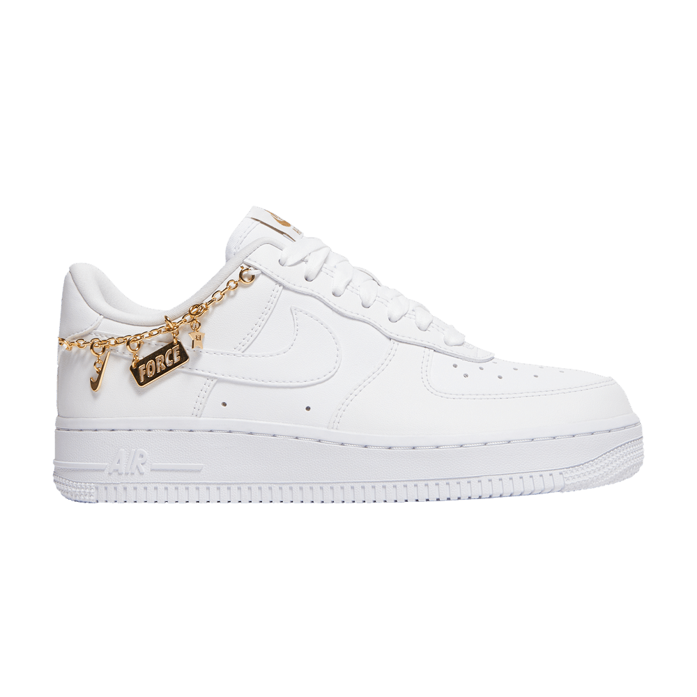 NIKE AIR FORCE 1 LOW LX WHITE PENDANT (WOMEN&