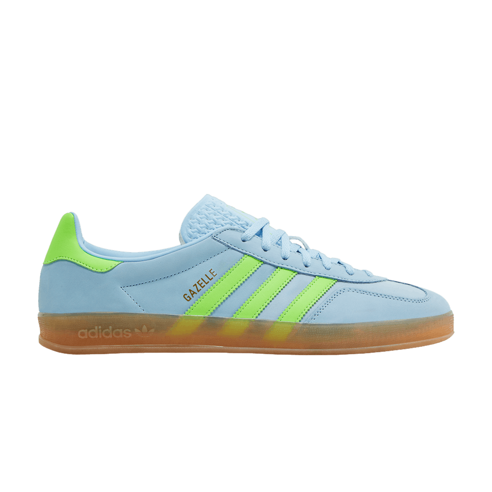 ADIDAS GAZELLE INDOOR CLEAR SKY SOLAR GREEN (WOMEN&