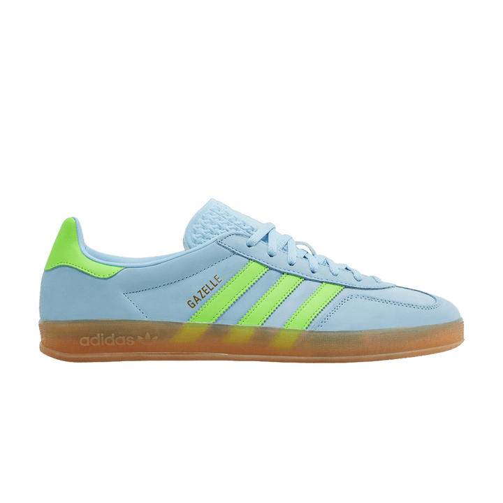 ADIDAS GAZELLE INDOOR CLEAR SKY SOLAR GREEN (WOMEN&