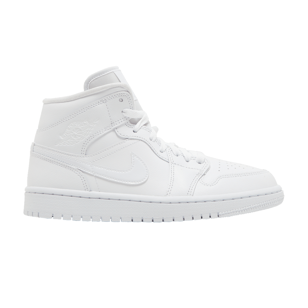 AIR JORDAN MID TRIPLE WHITE (2022) (WOMEN&