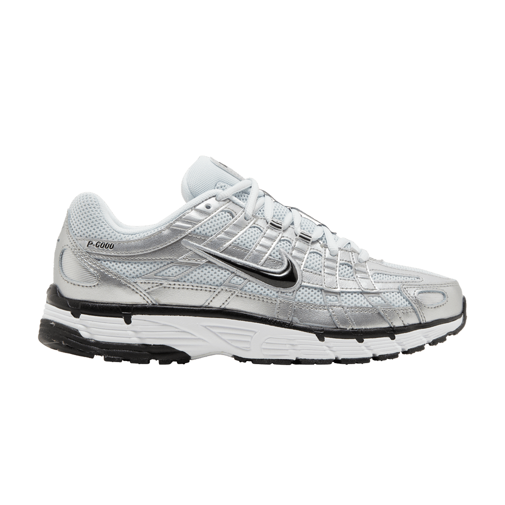 NIKE P-6000 METALLIC SILVER PURE PLATINUM (WOMEN&