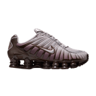NIKE SHOX TL BAROQUE BROWN PLATINUM VIOLET METALLIC SILVER (WOMEN'S)
