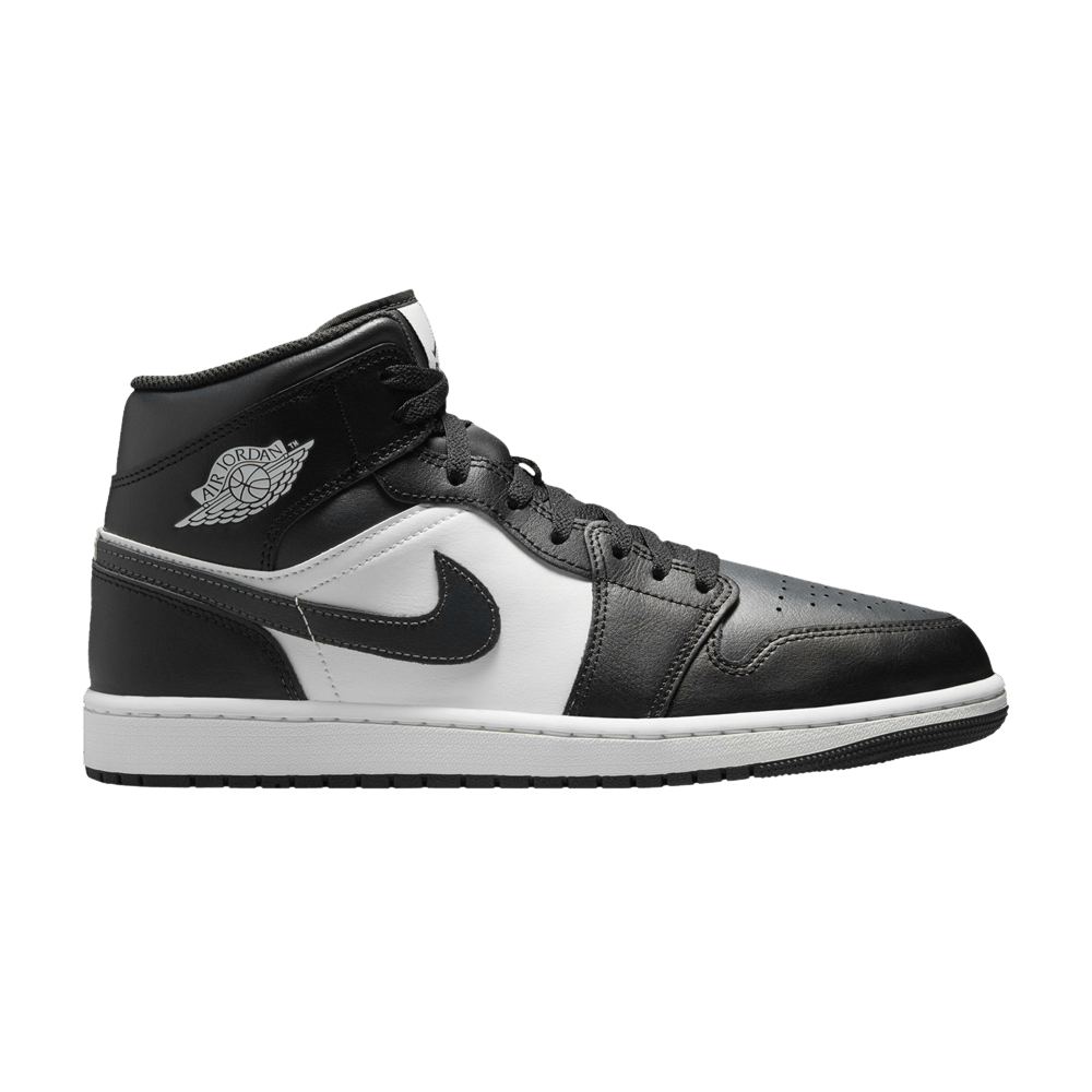 JORDAN 1 MID OFF NOIR TOE