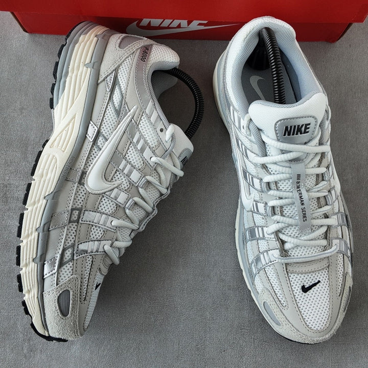 NIKE P-6000 LIGHT BONE PALE IVORY