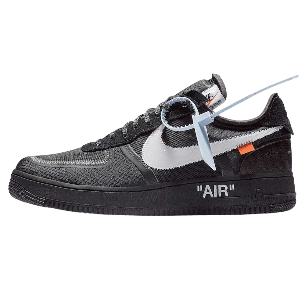OFF-WHITE X NIKE AIR FORCE 1 BLACK
