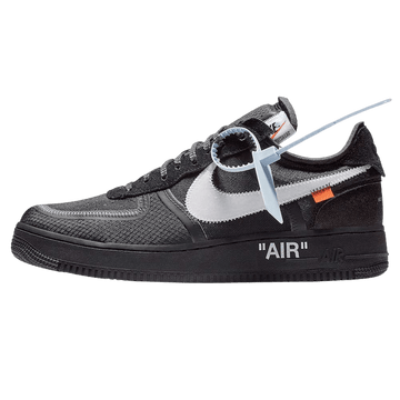OFF-WHITE X NIKE AIR FORCE 1 BLACK — Stock