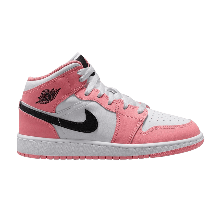 JORDAN 1 MID PINK GAZE (GS)