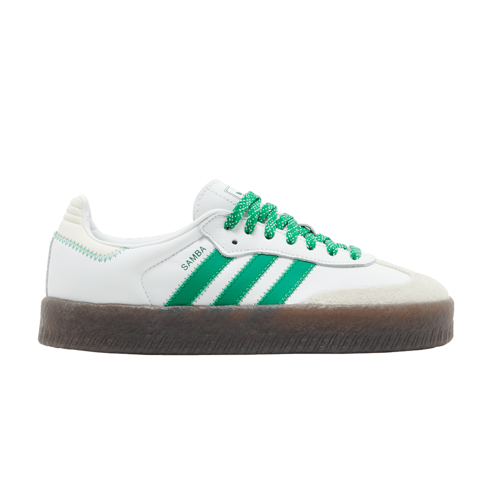 ADIDAS SAMBAE CLOUD WHITE GREEN (WOMEN&