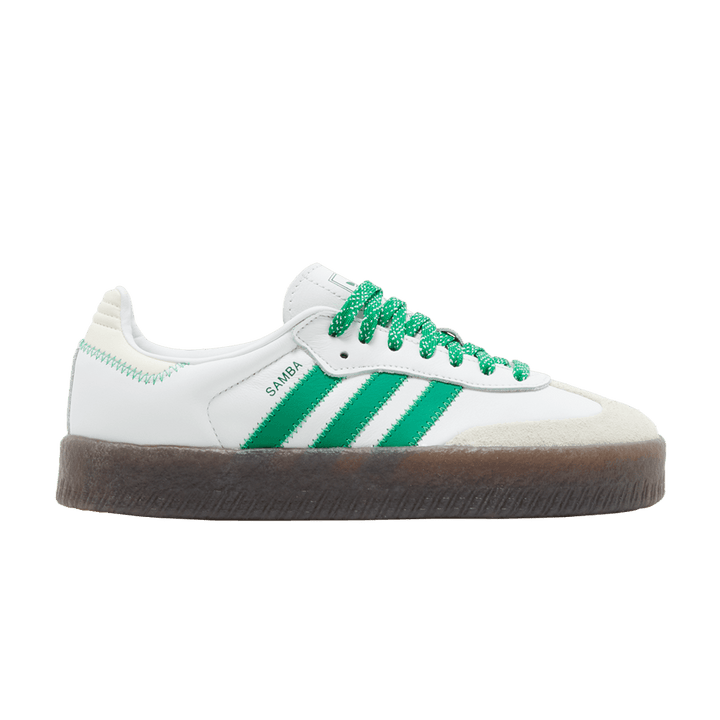 ADIDAS SAMBAE CLOUD WHITE GREEN (WOMEN&