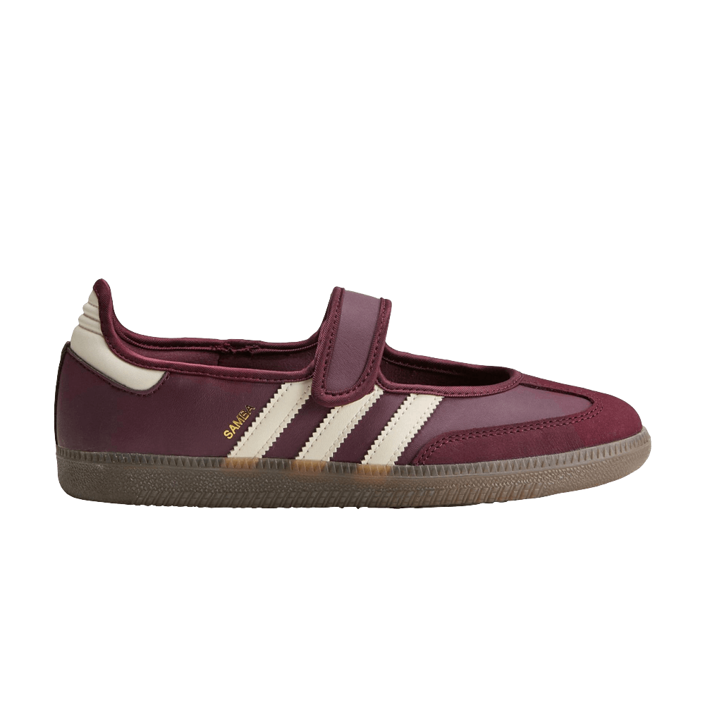 ADIDAS SAMBA JANE MAROON CREAM WHITE (WOMEN&