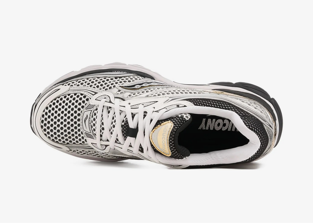 SAUCONY PROGRID OMNI 9 SILVER GOLD