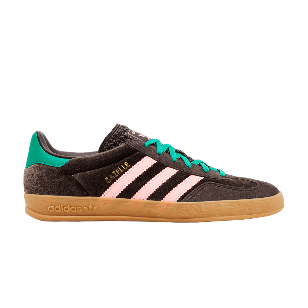 ADIDAS GAZELLE INDOOR BROWN VELVET (WOMEN&