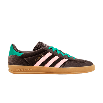 ADIDAS GAZELLE INDOOR BROWN VELVET (WOMEN'S) — Stock