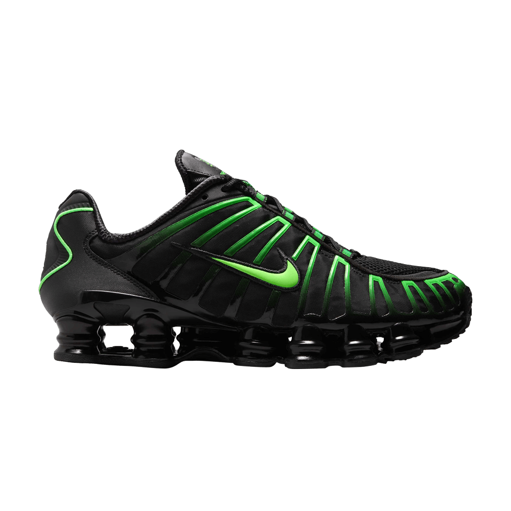 NIKE SHOX TL BLACK GREEN STRIKE