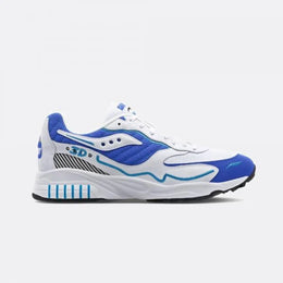 SAUCONY 3D GRID HURRICANE WHITE ROYAL