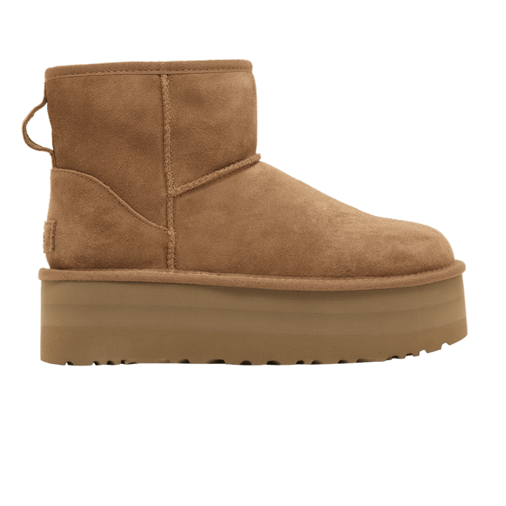 UGG CLASSIC MINI PLATFORM BOOT CHESTNUT (WOMEN&
