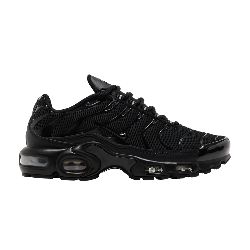 NIKE AIR MAX PLUS TRIPLE BLACK (WOMEN&