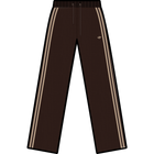 ADIDAS CROCHET TRACK PANTS AURORA COFFEE MAGIC BEIGE