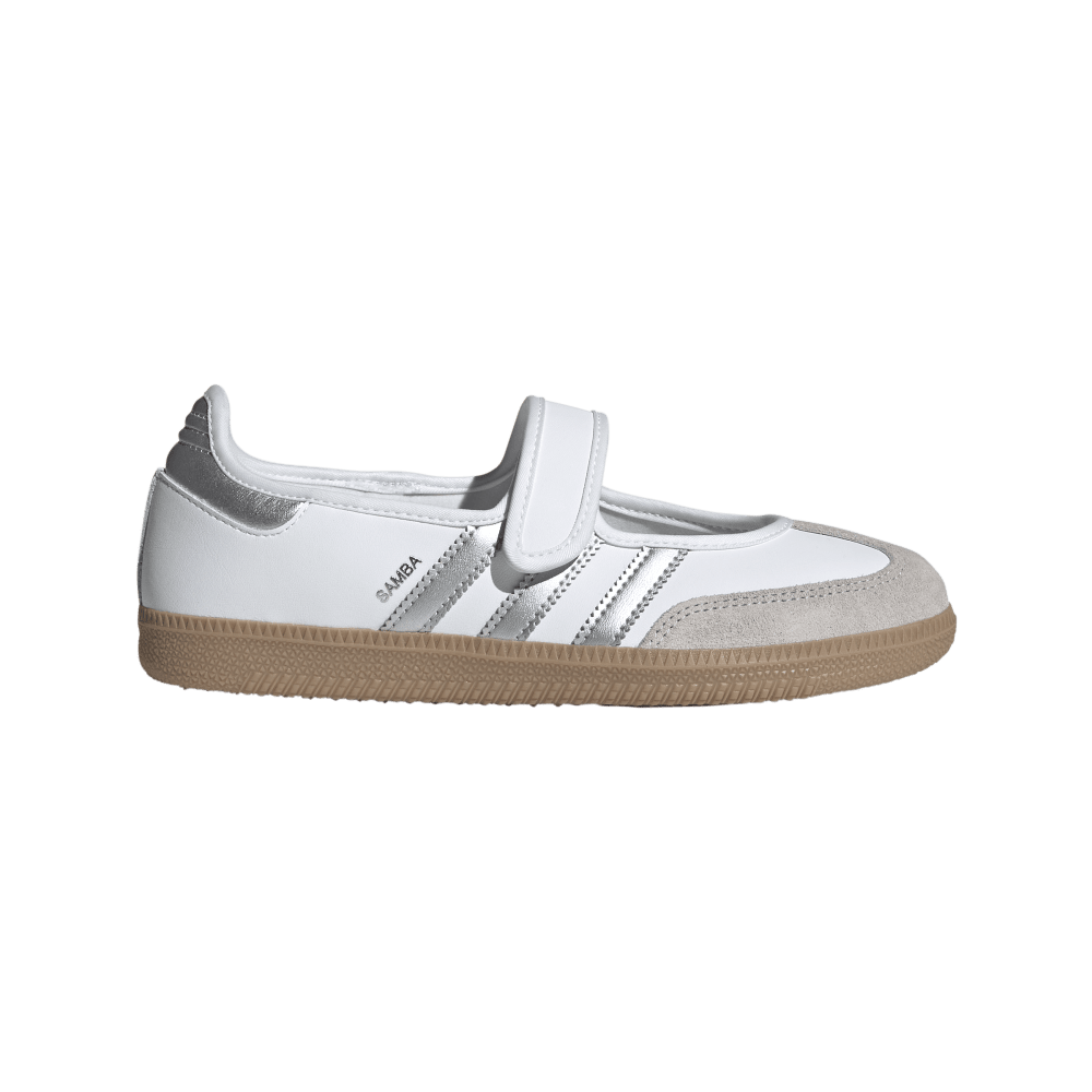ADIDAS SAMBA JANE WHITE SILVER METALLIC (WOMEN&