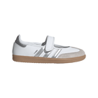 ADIDAS SAMBA JANE WHITE SILVER METALLIC (WOMEN'S)
