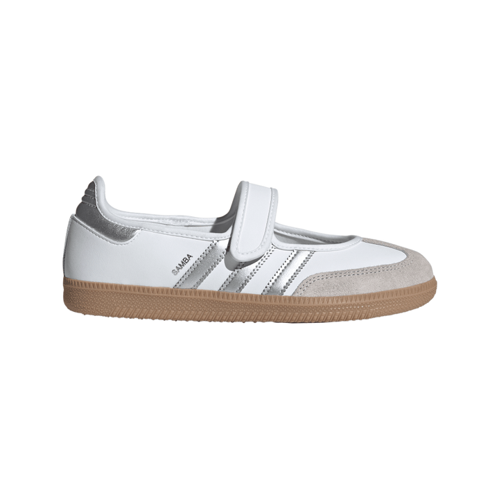 ADIDAS SAMBA JANE WHITE SILVER METALLIC (WOMEN&