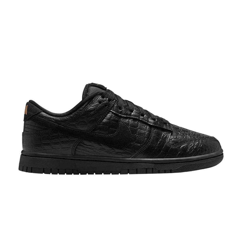 NIKE DUNK LOW CROCODILE BLACK (WOMEN&