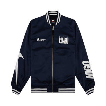NIKE X NIGO SOUVENIR JACKET MIDNIGHT NAVY/BLACK — Stock