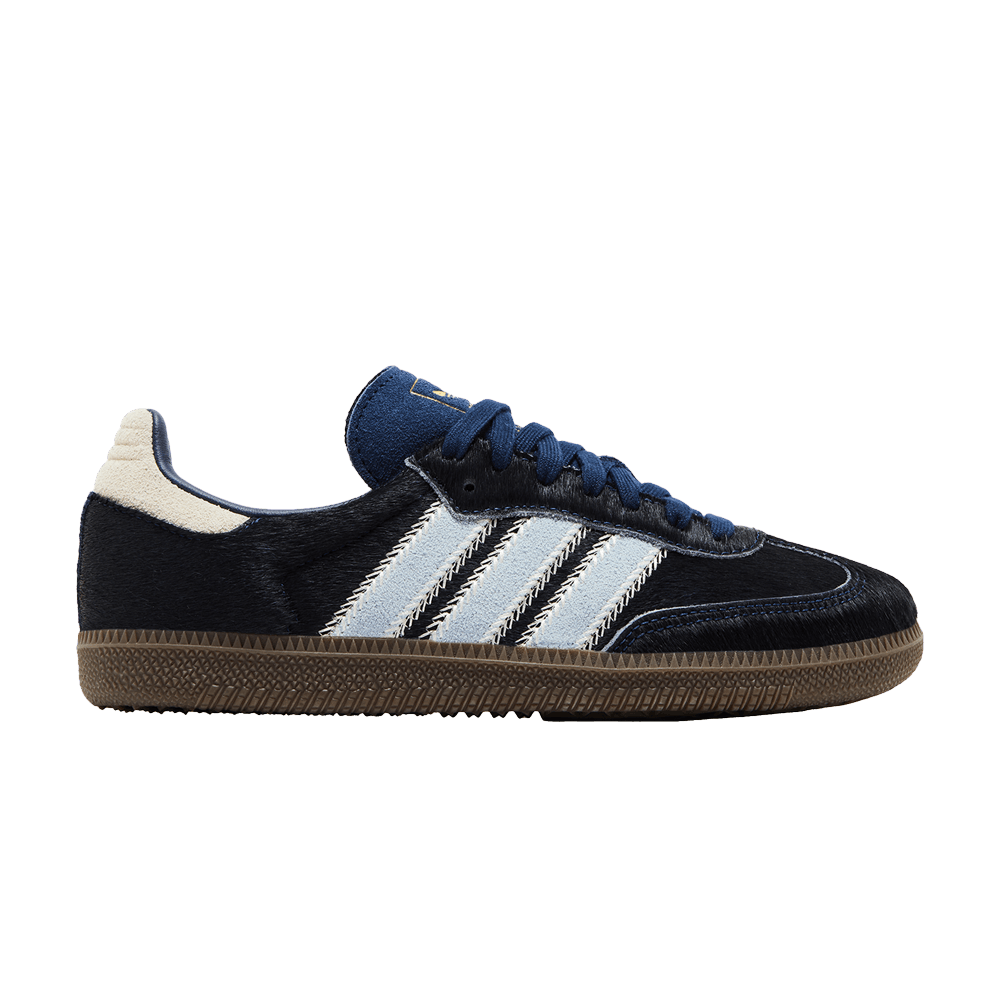 ADIDAS SAMBA OG PONY HAIR NIGHT INDIGO CLEAR SKY (WOMEN&