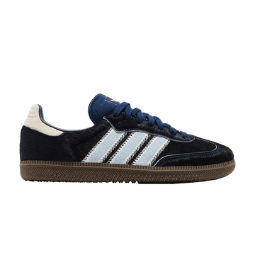 ADIDAS SAMBA OG PONY HAIR NIGHT INDIGO CLEAR SKY (WOMEN'S) — Stock