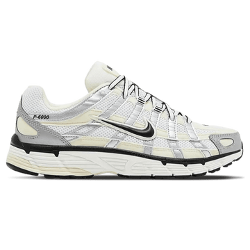 NIKE P-6000 WMNS 'COCONUT MILK METALLIC SILVER'