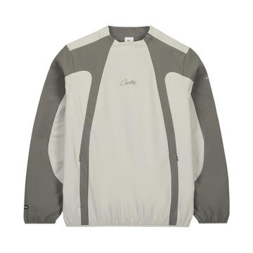 NIKE X CORTEIZ MID LAYER PULLOVER FLAT PEWTER GREY — Stock