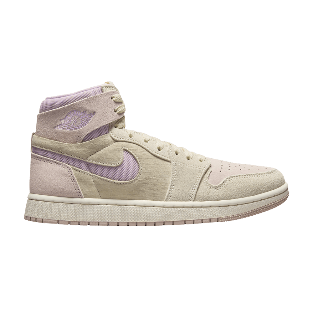 JORDAN 1 HIGH ZOOM AIR CMFT 2 MUSLIN PLUM CHALK (WOMEN&