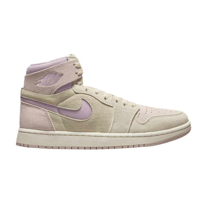 JORDAN 1 HIGH ZOOM AIR CMFT 2 MUSLIN PLUM CHALK (WOMEN&