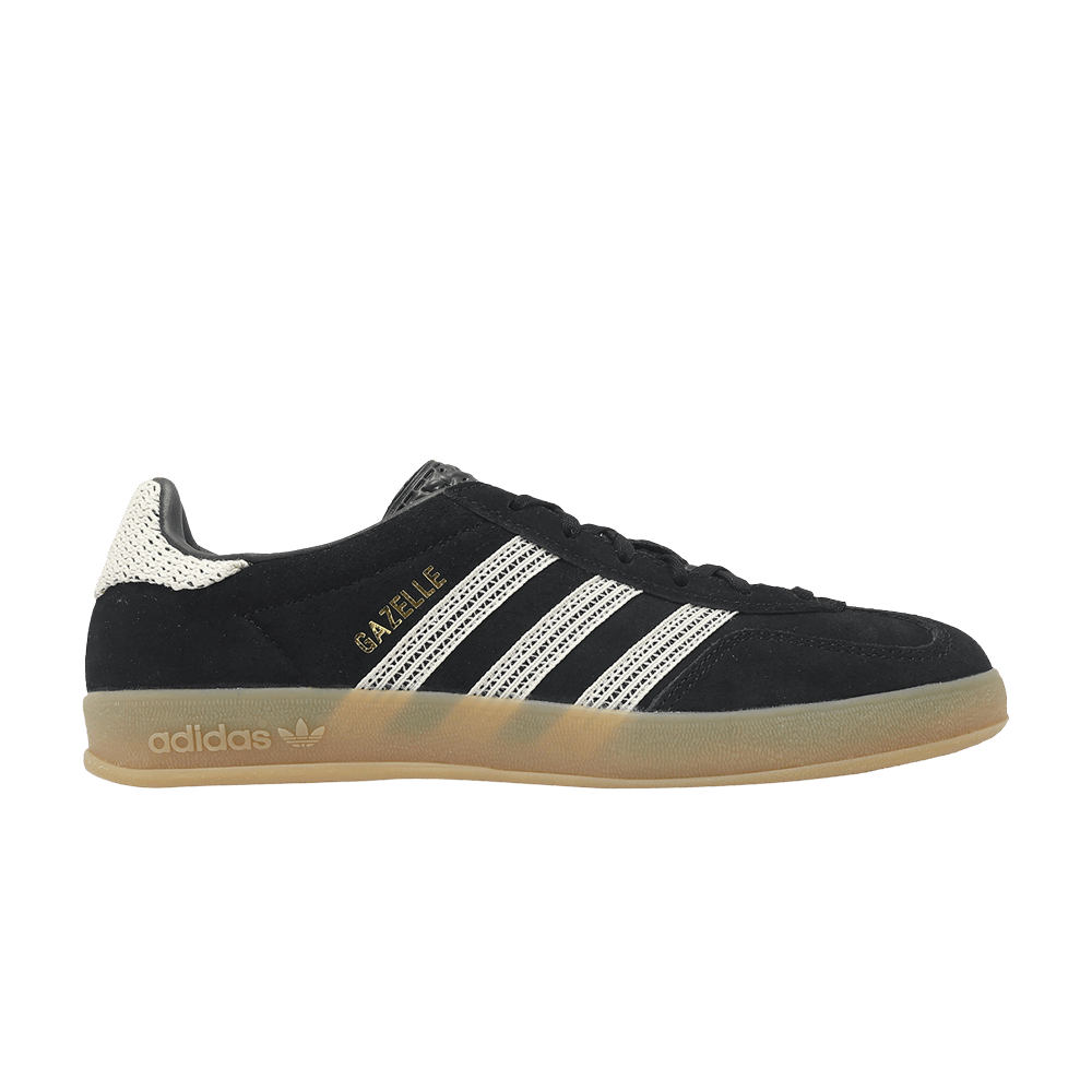 ADIDAS GAZELLE INDOOR CORE BLACK WONDER WHITE (WOMEN&