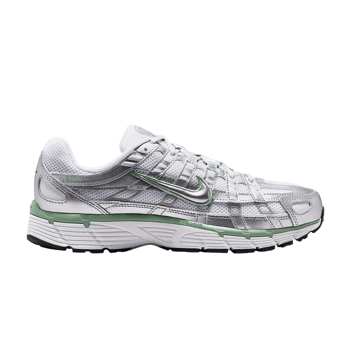 NIKE P-6000 METALLIC SILVER WHITE STEAM (WOMEN&