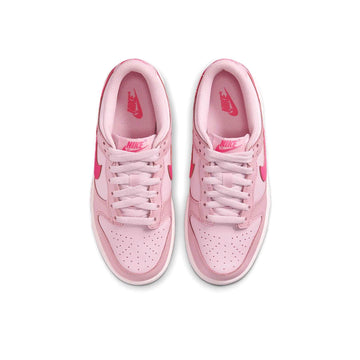 NIKE DUNK LOW GS 'TRIPLE PINK' — Stock
